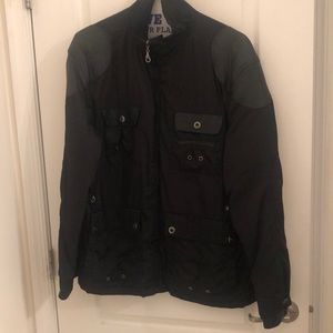 Black Zippered Jacket by Zig Zag